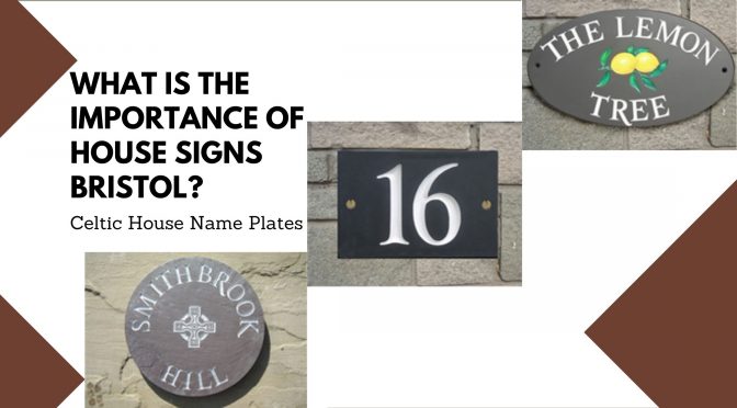 Celtic House Name plates