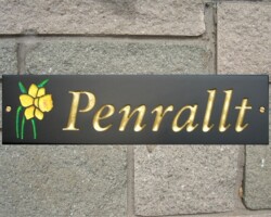 Custom made Hand Painted House names London