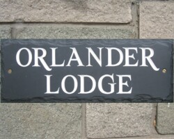 Welsh House Slate Sign Bristol