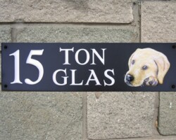 Welsh House Slate Sign Bristol