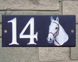 Welsh House Slate Sign London