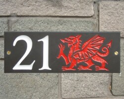 Custom made Hand Painted House names London